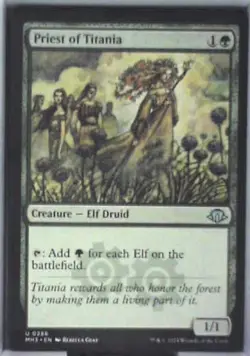 Priest of Titania - Modern Horizons 3: #286, Magic: The Gathering Lp C287 - Image 1