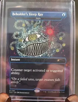 Beholder's Sleep Ray - Stifle Secret Lair Drop Regular MTG Near Mint - Image 1