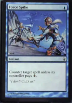 Force Spike - Duel Decks: Izzet vs. Golgari: #14, Magic: The Gathering Nm R245 - Image 1