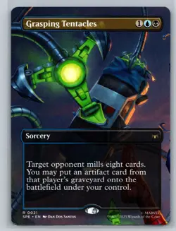 Magic: The Gathering - Spider-Man - Grasping Tentacles - Borderless - Image 1