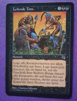 MTG Living Death Tempest Regular GERMAN NM PreModern OldSchool Rare - Image 1