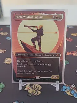 Sami, Wildcat Captain (Borderless) Edge of Eternities Regular - Image 1