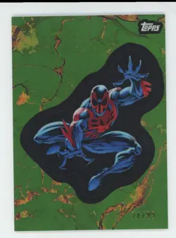 2025 Topps Comic Book Heroes Spider Man 2099 74/99 - Image 1