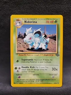 Nidorina 40/64 Jungle Base Set 1999 Pokemon Non Holo - Image 1