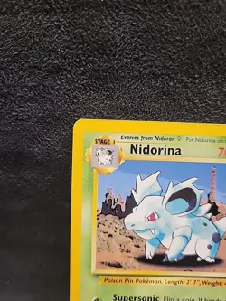 Nidorina 40/64 Jungle Base Set 1999 Pokemon Non Holo - Image 2