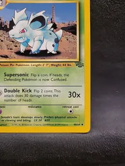 Nidorina 40/64 Jungle Base Set 1999 Pokemon Non Holo - Image 4