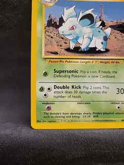 Nidorina 40/64 Jungle Base Set 1999 Pokemon Non Holo - Image 5