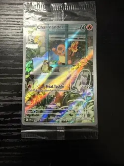 SEALED Pokemon Charmander SVP 044 Obsidian Flames ETB Holo Black Star Promo - Image 1