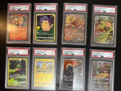 Pokemon PSA Graded lot Of 8 - Image 1