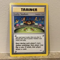 Pokemon TCG Lucky Stadium Trainer Neo Destiny 100/105 NM - Image 1