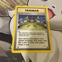 Pokemon TCG Lucky Stadium Trainer Neo Destiny 100/105 NM - Image 3