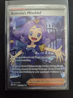 Acerola's Mischief 165/132 Pokemon Mega Evolution Full Art - Image 1