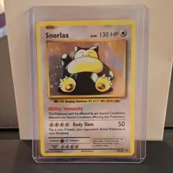 Pokemon TCG Snorlax XY Black Star Promos XY179 good condition ships fast - Image 5