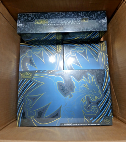 Pokemon Mega Charizard X ex Ultra-Premium Collection - 4x Box Bundle - Image 2