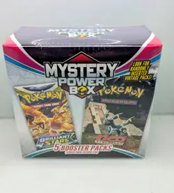 Pokemon TCG - 2025 Mystery Power Box - 5 Booster Packs - Chase Pack Seeded 1:10 - Image 1