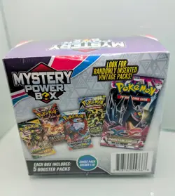 Pokemon TCG - 2025 Mystery Power Box - 5 Booster Packs - Chase Pack Seeded 1:10 - Image 3