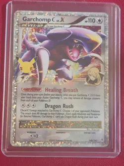 Pokemon TCG Garchomp C Lv.X Celebrations: Classic Collection 145/147 Holo Ultra - Image 1