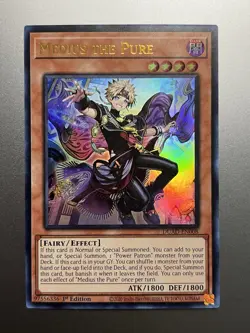 Yugioh - Medius The Pure Ultra Rare DUAD-EN008, Near Mint, 1st Edition - Image 1