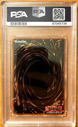 Yugioh 2002 Flame Swordsman 1st Edition Legend of Blue-Eyes PSA 10 LOB-003 - Image 2