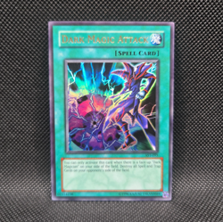 Yugioh Dark Magic Attack (AST-095) ULTRA RARE HOLO (NEAR MINT) - Image 1