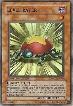 Yugioh! LP Level Eater - DPCT-ENY07 - Super Rare - Limited Edition Lightly Playe - Image 1