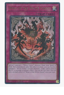 x3 Woes of the White Forest - MP25-EN231 - Ultra Rare YuGiOh - Image 1