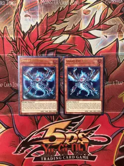 Yugioh! X2 Snake-Eye Ash Ultimate Rare OP25-EN002 LP - Image 1