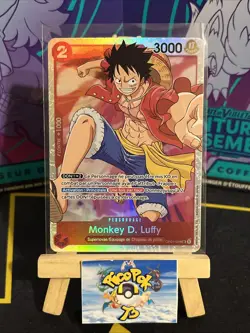 MONKEY D. LUFFY SUPER RARE OP01-024 Carte One Piece PRB01 Neuve FR - Image 1
