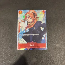 One Piece Royal Blood Sanji (Alt Art) OP10-005 SR English - Pack Fresh - Image 1