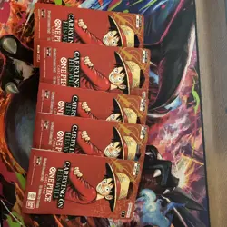 One Piece TCG - OP13 Carrying On His Will - Sleeved Booster Packs - 5 packs - Image 1