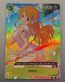 One Piece CCG - Nami - Egghead Character - #ST29-008 Foil English Alt Art - Image 1