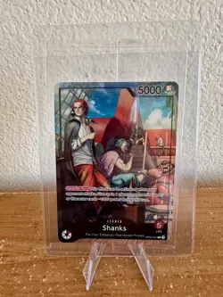 One Piece Shanks OP09-001 July 2025 PSA Promo Card Sealed Magazine Included - Image 3