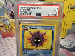 PSA 1st Edition Fossil Cloyster #32 1999 Pokemon Card - Image 2