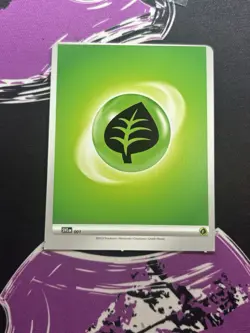Pokemon Grass Energy Miscut Error Card - Image 1