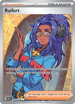 Raifort 142/131 Prismatic Evolutions Ultra Rare Holo Pokemon Card NM - Image 1