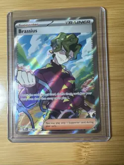 Pokemon TCG Brassius 135/131 2025 Prismatic Evolutions Ultra Rare Card - NM - Image 1