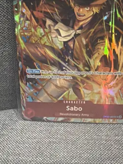 Sabo (Illustration Box Vol.5) OP05-007 One Piece Promotion Cards Foil - Image 5