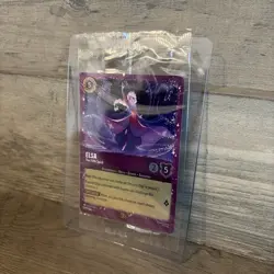Disney Lorcana Elsa The Fifth Spirit 6/P3 [Glitter Foil] Sealed Promo Card - Image 2