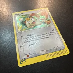 Pokemon TCG Meowth #013 WOTC Promo Holo Card Vintage 2003 Nintendo - Image 3