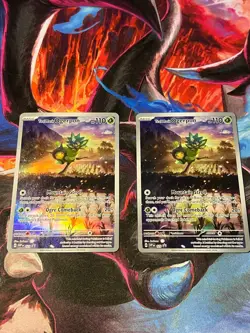 Pokemon Teal Mask Ogerpon 123 Sv: Scarlet & Violet Black Star Promo Holo Card - Image 3