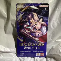 The Azure Sea's Seven Booster Pack One Piece Card Game OPTCG English OP14 EB04 - Image 1