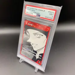 PSA 9 PROMO Shuichi Akai 2024 Detective Conan Card Game TCG C ID P005 - Image 2
