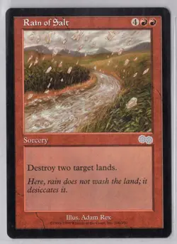 1x Rain of Salt - Urza's Saga - Light Play - Image 1