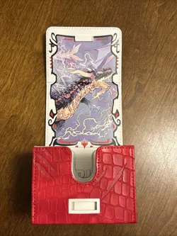 Tarkir Dragonstorm Neriv, Heart of the Storm Premium ALCOVER Edge DECK BOXR for - Image 1