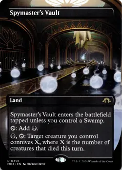 MTG Spymaster's Vault (Borderless) (358) | NM | Modern Horizons 3 {MH3} - Image 1