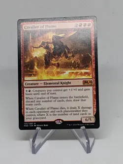 Cavalier Of Flame - MTG Magic the Gathering - Core Set 2020 - Image 1