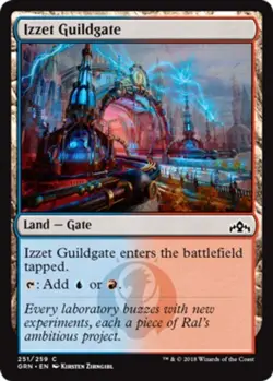 4x Izzet Guildgate (251) ~ Near Mint Guilds of Ravnica MTG Magic x4 4 UltimateMT - Image 1