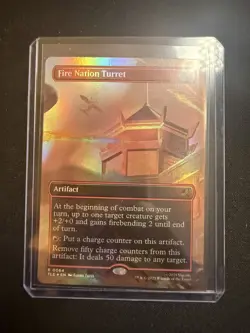 MTG Avatar: The Last Airbender Eternal #64 Fire Nation Turret - Image 1
