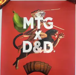(New Foil) MTG X D&D Promo Poster: Magic the Gathering ( MTG) 18x24 - Image 3