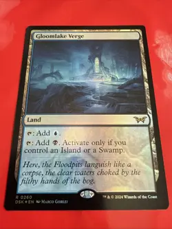 MTG Gloomlake Verge-Duskmourn: House of Horror (FOIL) NM-M - Image 2